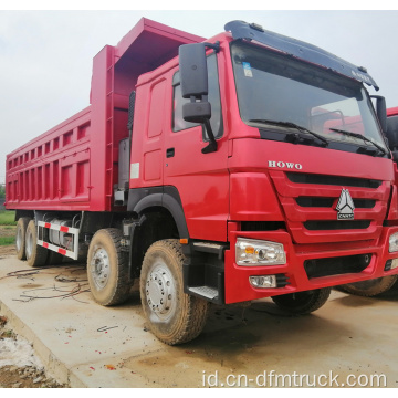 HOWO 8 × 4 Dump Truck Digunakan